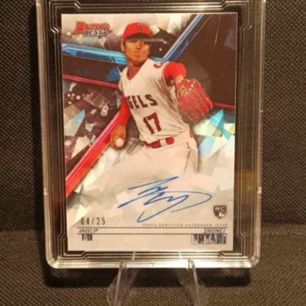 2018 Bowman's Best "Best Of 2018" RC (FACSIMILE) Auto SHOHEI OHTANI